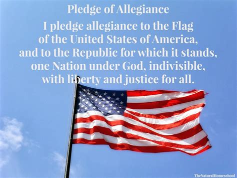 The Best Printables for the Pledge of Allegiance to the American Flag ...