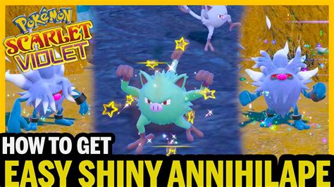 How to FORCE Spawn SHINY Mankey to Get UNLIMITED Annihilape's in Pokemon Scarlet and Violet ...