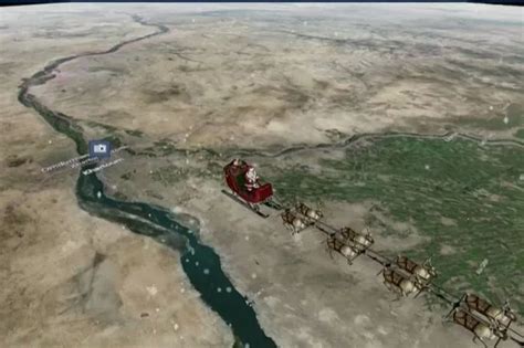 NORAD live Santa tracker 2022 shows where Santa's sleigh is this ...