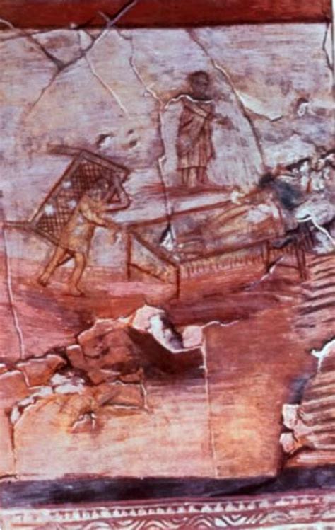 Healing the paralytic - Catacombs fresco - Rome, Italy in 2020 | Jesus ...