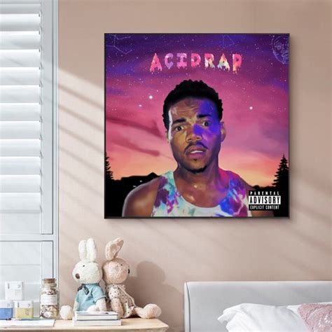 Chance The Rapper's Acid Rap music album cover celebrity | Etsy