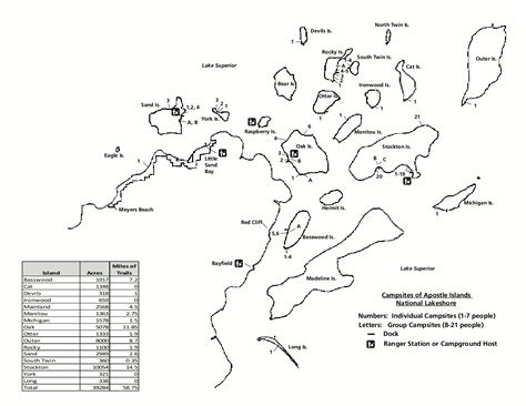 Apostle Islands Maps | NPMaps.com - just free maps, period.