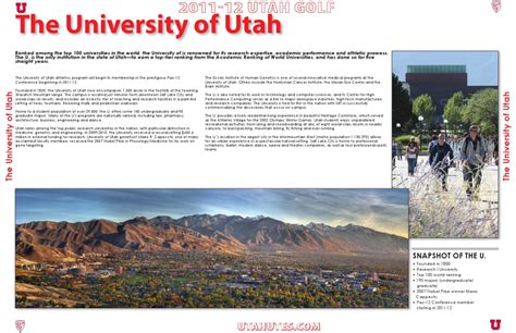 2011-12 University of Utah Golf Media Guide by utah sid - Issuu