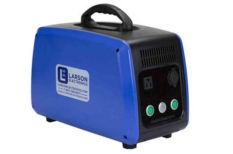 Larson Electronics - Portable Solar Power Battery Pack with 1500Wh Capacity - Photovoltaic (PV ...