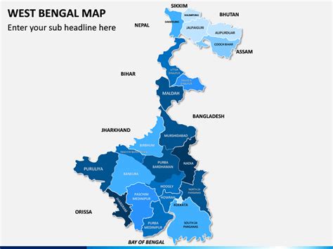 West Bengal Map for PowerPoint and Google Slides - PPT Slides