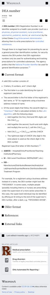 DEA number - Wikipedia