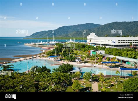 The Esplanade Lagoon. Cairns, Queensland, AUSTRALIA Stock Photo - Alamy