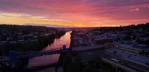 Sunset Fremont Bridge Seattle, WA 06.20.2019 : r/Seattle