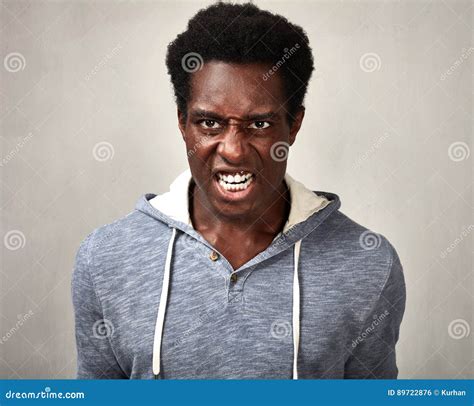 Angry Black Guy Face