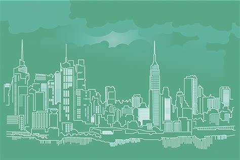 Free Vectors: Free NYC Skyline Vector | Company