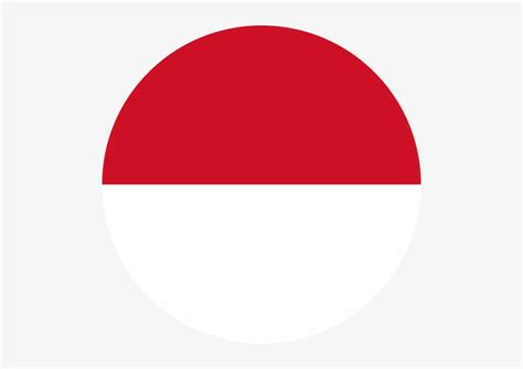 Indonesia Flag - Indonesia Flag Circle Png Transparent PNG - 500x500 - Free Download on NicePNG