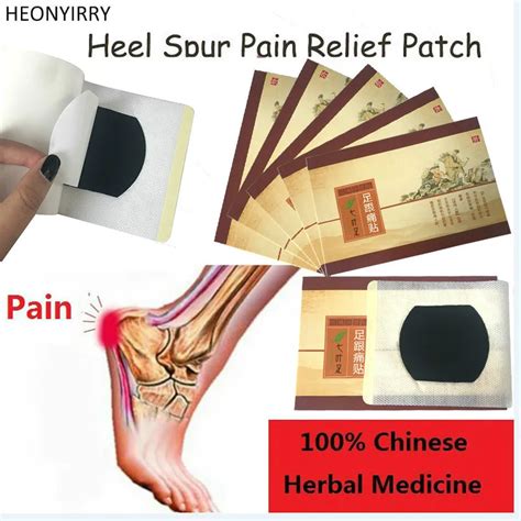 7 Piece Heel Spur Pain Relief Patch Herbal Calcaneal Spur Rapid Heel Pain Relief Patch Foot Care ...