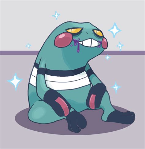 Shiny Croagunk by AddSomePurple on DeviantArt