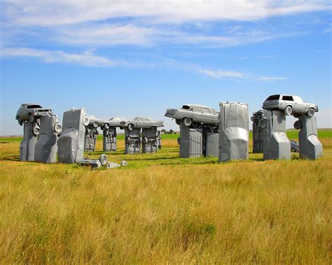 Carhenge Nebraska | Carhenge is a replica of Stonehenge in t… | Flickr