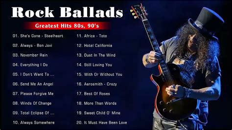 Best Rock playlist 2020 ★ Rock Ballads Collection ★ Rock Ballads 70's ...