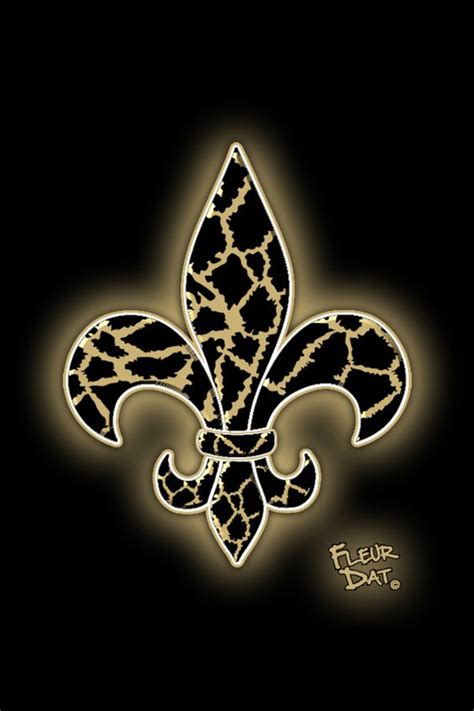 Saints Fleur de lis | My New Orleans Saints Diva Den | Pinterest ...