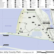 Barview Jetty Campground Map - United States Map