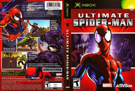 Ultimate Spiderman NTSC XBOX FULL | XBOX Covers | Cover Century | Over ...