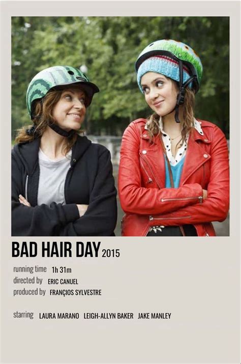 bad hair day in 2024 | Bad hair day movie, Bad hair day, Film posters vintage