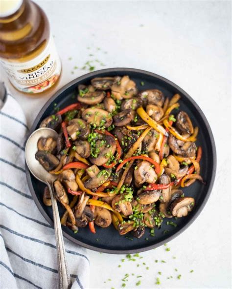 Cook and Savor | Vegan Mushroom Stir Fry