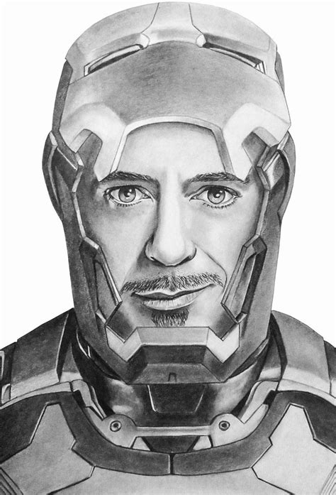 Tony Stark Drawing at PaintingValley.com | Explore collection of Tony ...