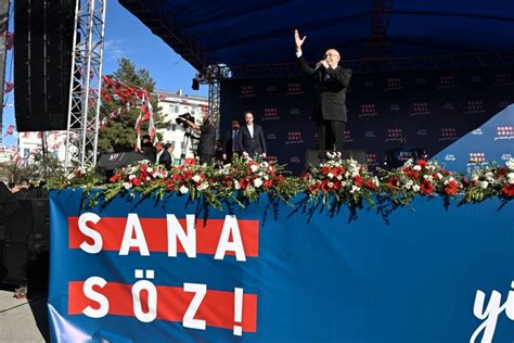 Presidential candidate and Leader of CHP Kemal Kilicdaroglu in Van ...