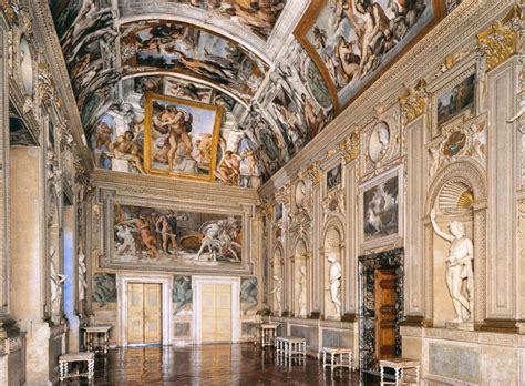 Ceiling frescoes in the Palazzo Farnese, Rome