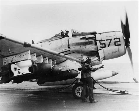 Douglas A-1 Skyraider Once Carried a Toilet as an Aerial Bomb During ...