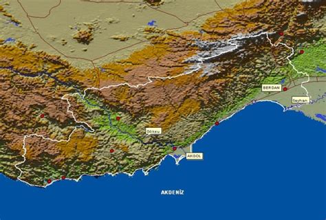 Mersin Map