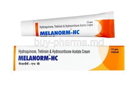 Buy Melanorm Hc Cream, Hydroquinone/ Tretinoin/ Hydrocortisone Online