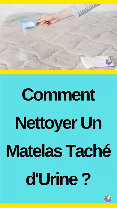 a person laying on top of a mattress with the words comment netoyer un matelas tache durne?