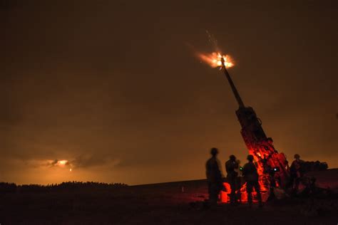 DVIDS - Images - Artillery Night Fire [Image 1 of 3]