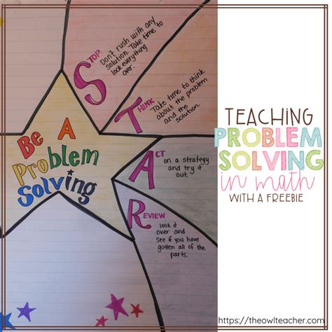 Teaching Problem Solving in Math - The Owl Teacher