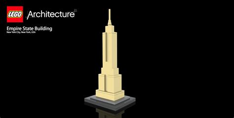 Empire State Building Lego Architecture|Autodesk Online Gallery