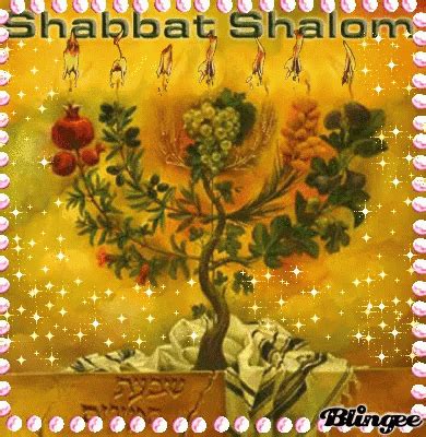 an image of the shabbat shalohm tree with fruits and flowers on it