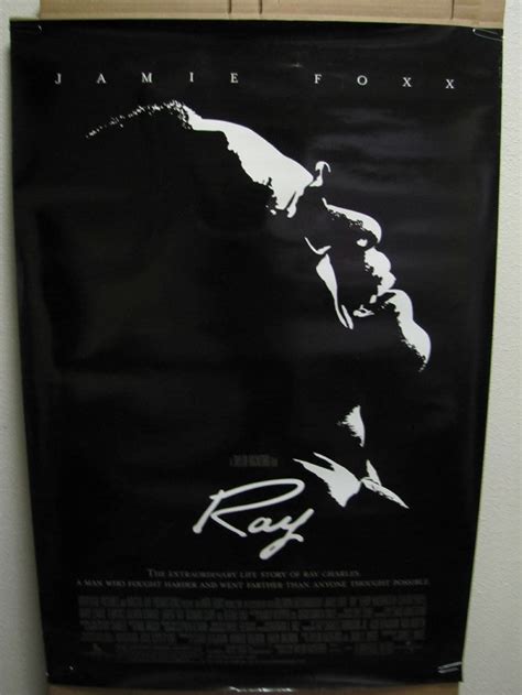 Original Film Poster RAY 2004 Jamie Foxx 27 x 39.5 D/S