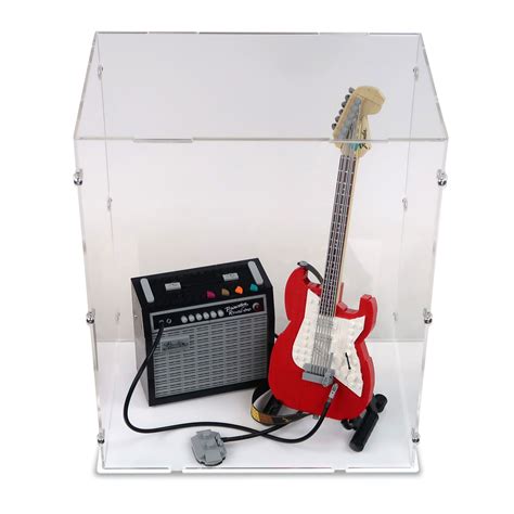 Acrylic Displays for your Lego Models-21329 Fender Stratocaster