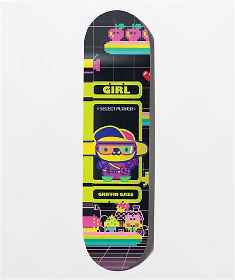 Girl x Sanrio Gass Kawaii Arcade 8.5" Skateboard Deck