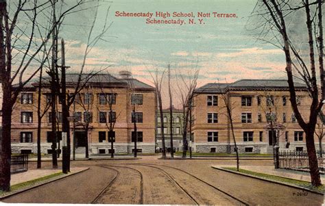 Schenectady High School, Nott Terrace, 1914 | Schenectady Hi… | Flickr