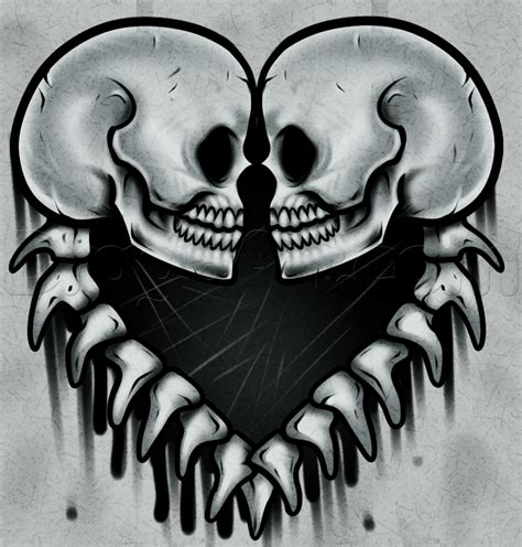 Easy Skull Drawings - Cliparts.co