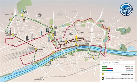 Frankfurt Attractions Map | FREE PDF Tourist City Tours Map Frankfurt 2025