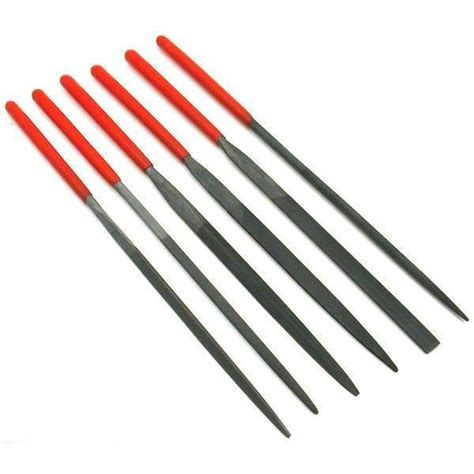 6Pc Needle File Set Jewelers Metalsmith Filing Tools - Walmart.com