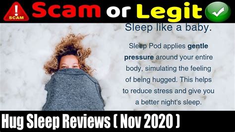 Hug Sleep Reviews (Nov 2020) ! Is hugsleep.com scam or legit store? Is ...