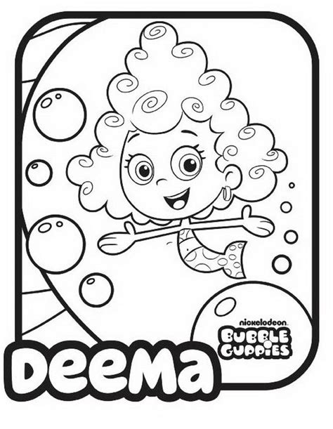 Bubble Guppies Coloring Pages - Best Coloring Pages For Kids