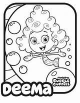 Bubble Guppies Coloring Pages  Best For Kids sketch template