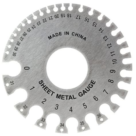 Sheet Metal Gauge Guide