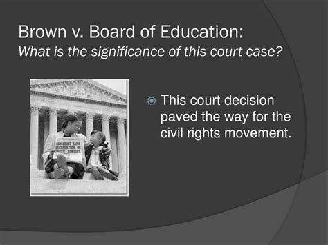 Plessy V Ferguson Significance / Section 6: Timeline of Significant ...