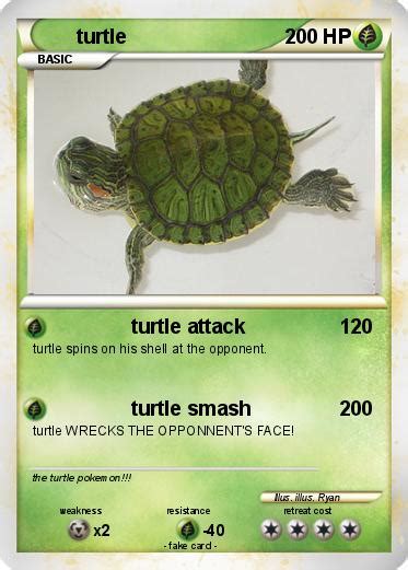 Pokémon turtle 378 378 - turtle attack - My Pokemon Card