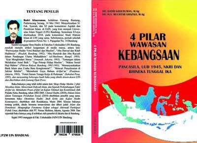 4 pilar wawasan kebangsaan: Pancasila, UUD 1945, NKRI dan Bhineka ...