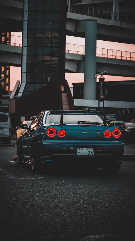 R34 skyline, r33, gtr, blue_cars, nissan HD phone wallpaper | Pxfuel